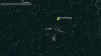 Penampakan diduga MH370 via Google Earth. (Google Earth)