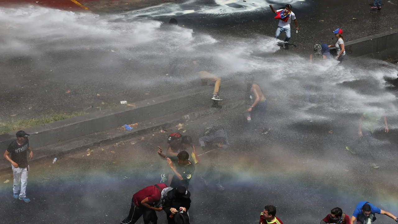 Unjuk Rasa di Venezuela
