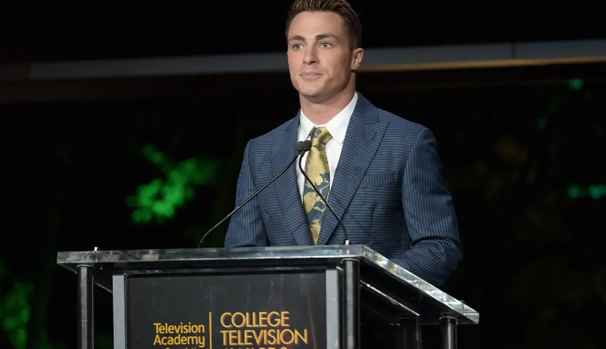 Colton Haynes mengaku dirinya adalah seorang homoseksual di awa tahun 2016. Rumor mengatakan dirinya miliki hubungan dengan Charlie Carver. (JASON KEMPIN / GETTY IMAGES NORTH AMERICA / AFP)