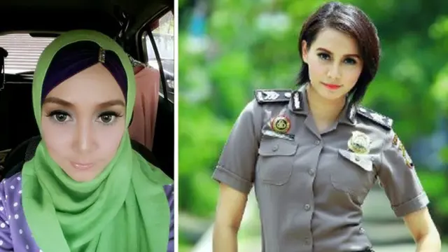 Octha, Model Cantik Ini Ternyata Anggota Reserse