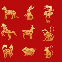 Zodiak Tionghoa dilambangkan oleh 12 hewan. (Foto: Freepik/Zaie)