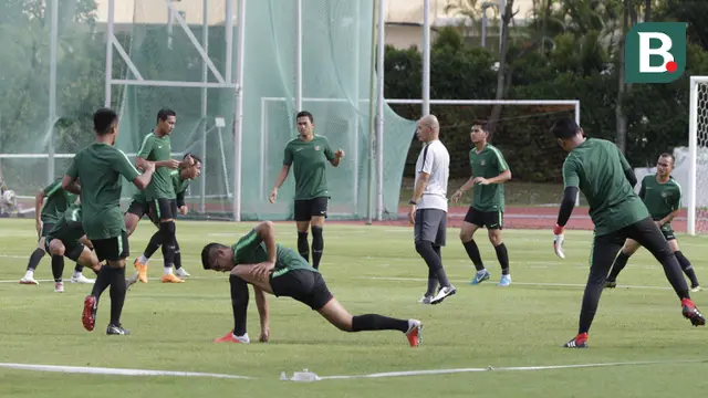 Latihan Timnas Indonesia