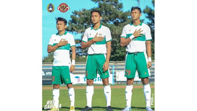 5 Aksi Rizky Ridho saat Uji Coba Timnas U-19 di Kroasia, Pemain Andalan