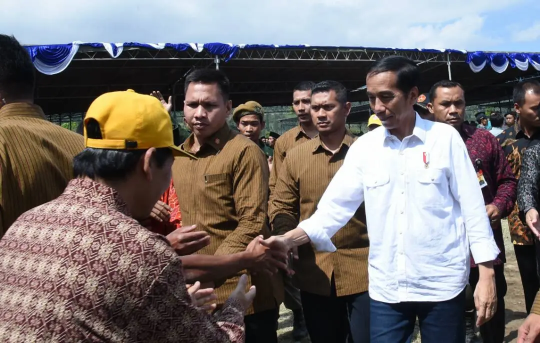 Presiden Indonesia ke-7, Joko Widodo. (Sumber Foto: Liputan6/Ahmad Romadoni)