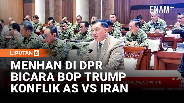 Menhan Sjafrie menceritakan latar belakang Indonesia berasosiasi dengan Board of Peace (BOP) buatan Presiden AS Donald Trump. Salah satunya lantaran kebanyakan masyarakat Indonesia merupakan kepercayaan Islam.