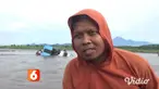 Dua truk penambang pasir milik Mito dan Wawan, warga Desa Pandanarum, Kecamatan Tempeh, Lumajang, terseret lahar dingin dari Gunung Semeru di Sungai Mujur, desa setempat.