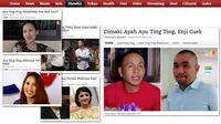 Farhat Bilang DP Mulutnya Dua-Ayu Ting Ting Melahirkan?