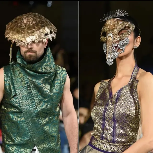 Koleksi Juan Iskandar di Toronto Fashion Week 2022, Tampilkan Songket dan Batik