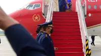 Presiden Joko Widodo atau Jokowi didampingi Ibu Negara Iriana bertolak ke Hiroshima, Jepang, Jumat (19/5/2023).