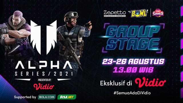 Jadwal dan Link Streaming Pertandingan Grup Stage Alpha Series Point Blank Pekan Ini di Vidio
