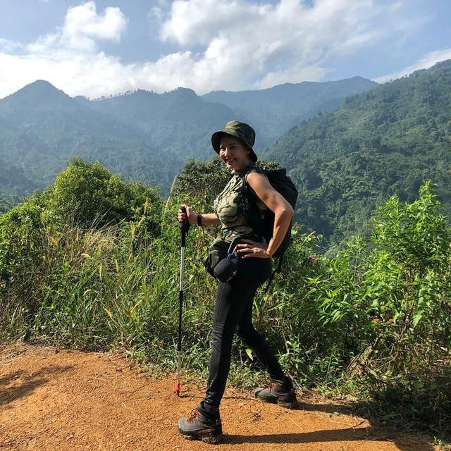 Dikenal Awet Muda, Ini 6 Potret Meriam Bellina yang Hobi Hiking