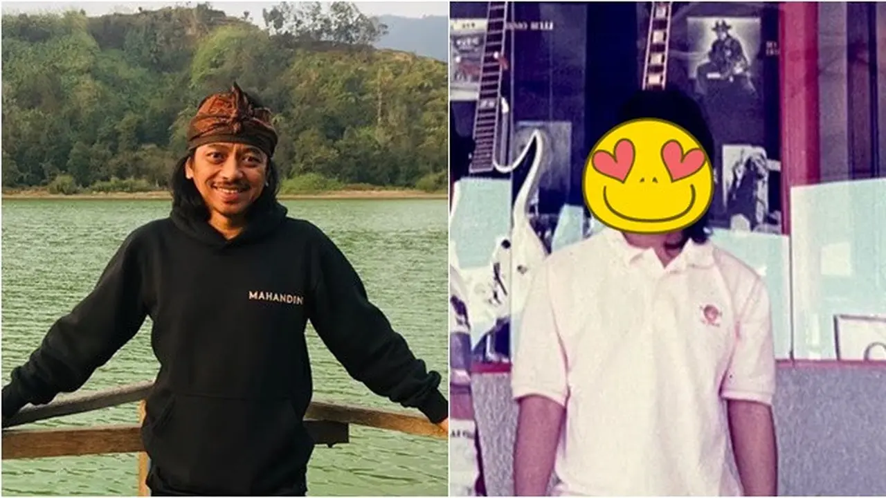 7 Potret Lawas Dewa Budjana, Sudah Gondrong Sejak Dulu
