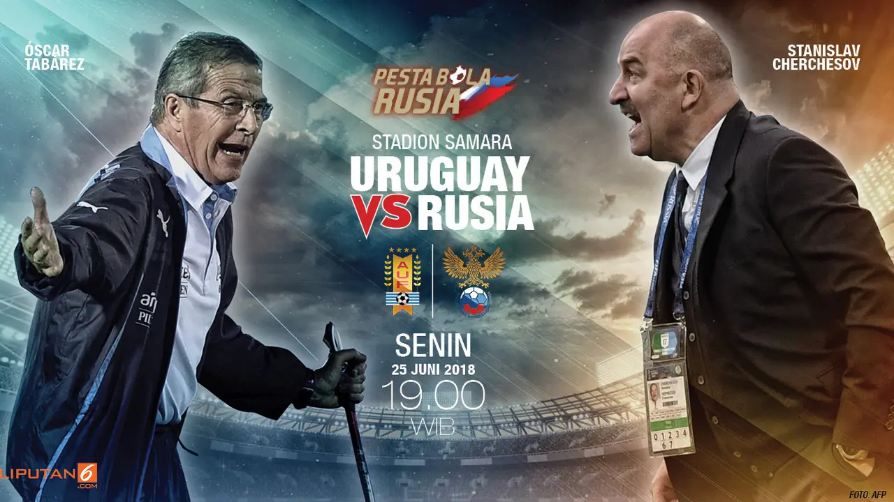 Prediksi Uruguay vs Rusia