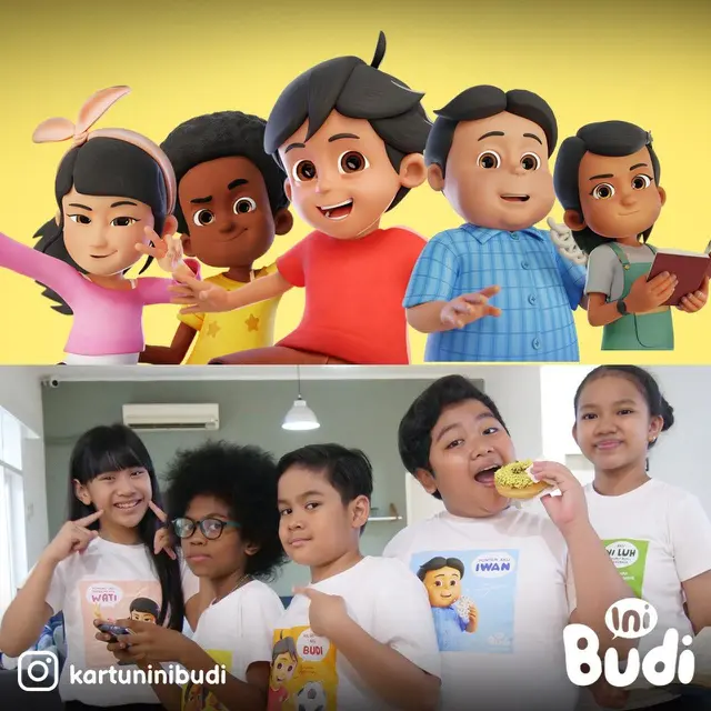 Beberapa karakter dalam serial Ini Budi. (Foto: Dok. Paragon Pictures)