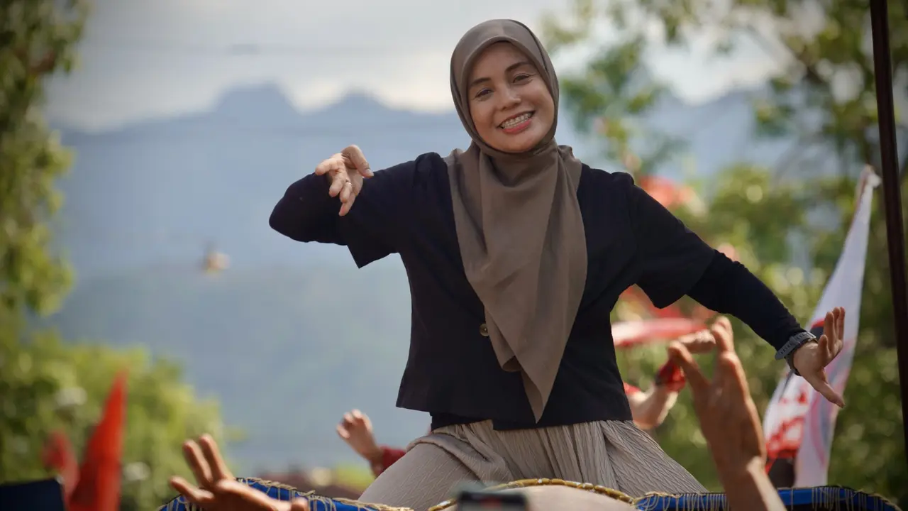 Safari politik di Ponorogo, istri calon presiden Ganjar Pranowo