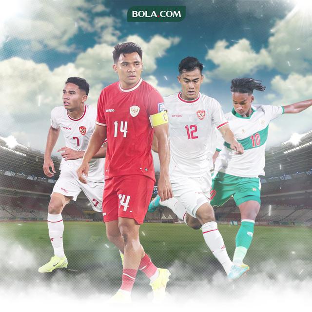 Ilustrasi - Asnawi Mangkualam, Marselino Ferdinan, Pratama Arhan, Ronaldo Kwateh
