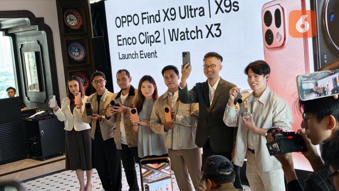 Oppo Find X9 Ultra dan Find X9s Diluncurkan, Ini Harga di Indonesia. (Liputan6.com/ Yuslianson)