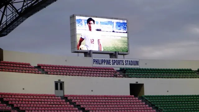 Suasana pertandingan babak penyisihan Piala AFF 2016 di Filipina sepi penonton