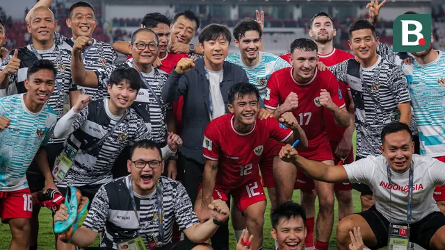 Foto: Shin Tae-yong Kasih Joget Tipis-Tipis usai Bawa Timnas Indonesia Bungkam Vietnam