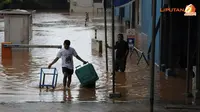 H+1 Lebaran, Banjir Jakarta Mulai Surut