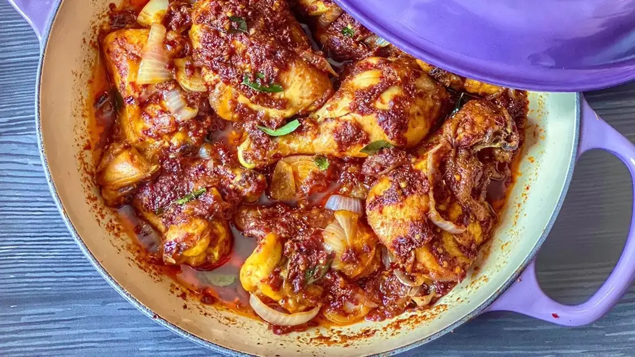 Resep ayam masak merah Kenduri. (dok. Cookpad @shynnsamsuddin)