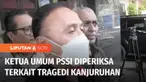 Setelah 6 jam menjalani pemeriksaan tambahan sebagai saksi dalam kasus tragedi Kanjuruhan di Polda Jatim. Ketua Umum PSSI Muhammad Iriawan atau Iwan Bule akhirnya selesai diperiksa. Iwan Bule dicecar 35 pertanyaan.