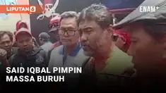 Said Iqbal Pimpin Demo Buruh