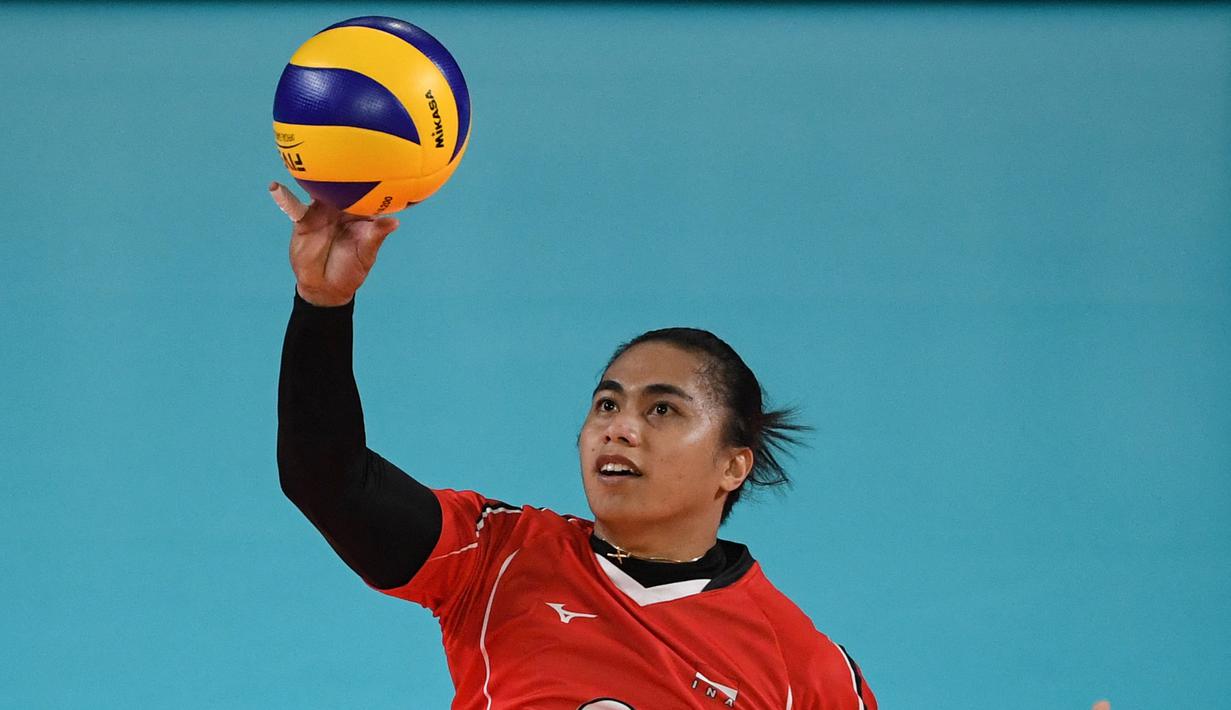 FOTO: Aprilia Manganang, Atlet Voli Putri Indonesia yang ...