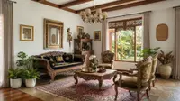 8 Ide Dekorasi Rumah Menggunakan Perabot Antik, Interior Jadi Mewah Elegan