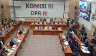 DPR Resmikan UU Polri Menjadi Undang-Undang (Delvira Hutabarat/Liputan6.com)