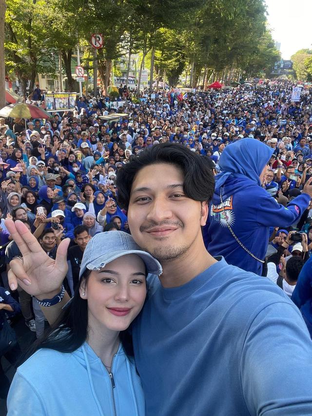Aditya Zoni dan Yasmine Ow. (Foto: Dok. Instagram @real_aditya1)
