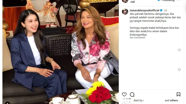 Tamara Bleszynski dan Sandra Dewi