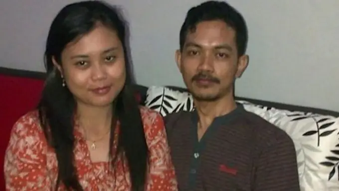 Fidelis dan istri tercinta./Copyright dok. keluarga Fidelis