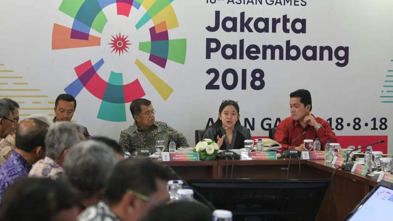 Rapat Persiapan Asian Games 2018 (Liputan6.com / Risa Kosasih)