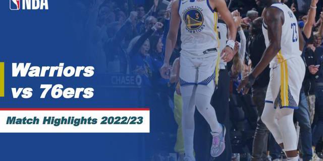 VIDEO: Philadelphia 76ers Telan Kekalahan di Kandang Golden State Warriors 112-120