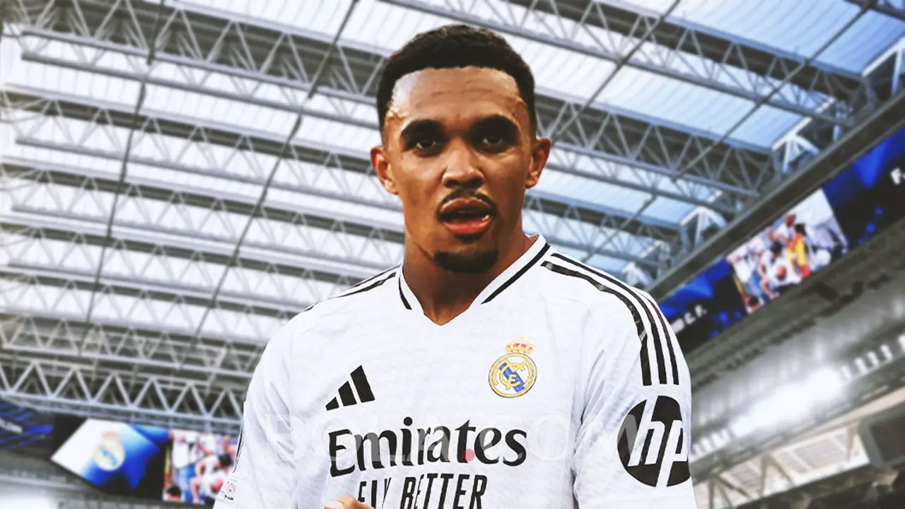 Real Madrid - Ilustrasi Trent Alexander-Arnold