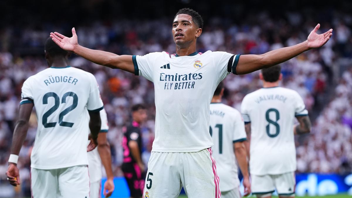 Jude Bellingham dan Para Pemain Terbaik Real Madrid Saat Remukkan Malaga
