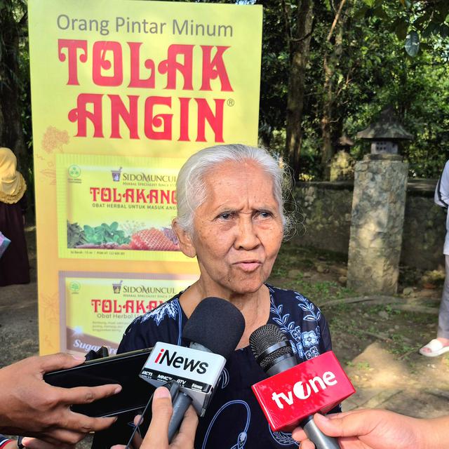Penerima Santunan, Ngamiati (80 Tahun), Desa Karangjati.