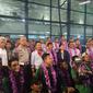 Timnas Indonesia U-22 tiba di Bandara Soekarno Hatta, Tangerang, Rabu (27/2/2019). (Bola.com/Benediktus Gerendo Pradigdo)