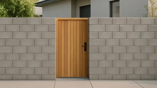 Model Pagar Rumah Minimalis dengan Batako