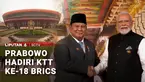 Presiden Prabowo Subianto menghadiri Konferensi Tingkat Tinggi BRICS di India. Di sana, Presiden juga bertemu diaspora Indonesia yang mayoritas mahasiswa program lanjutan.