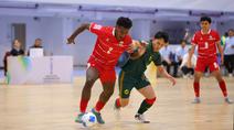 Tim Nasional Futsal Indonesia sukses meraih kemenangan telak dalam laga perdana Grup B ASEAN Futsal Championship 2026, Senin (06/04/2026) siang WIB. (Dok. FFI)