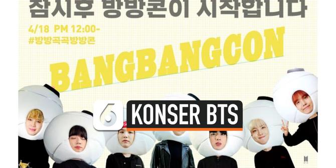 VIDEO: Konser Online BTS 'BangBangCon' Raih 50 juta Penonton