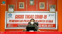 Jubir Satgas Covid-19 Provinsi Sulut dr Steaven Dandel MPH.