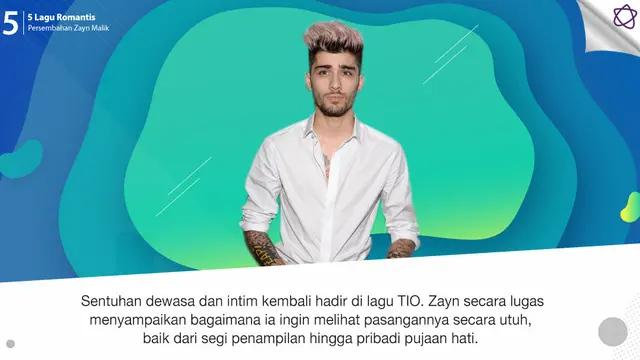 [Bintang] 5 Lagu Romantis Persembahan Zayn Malik