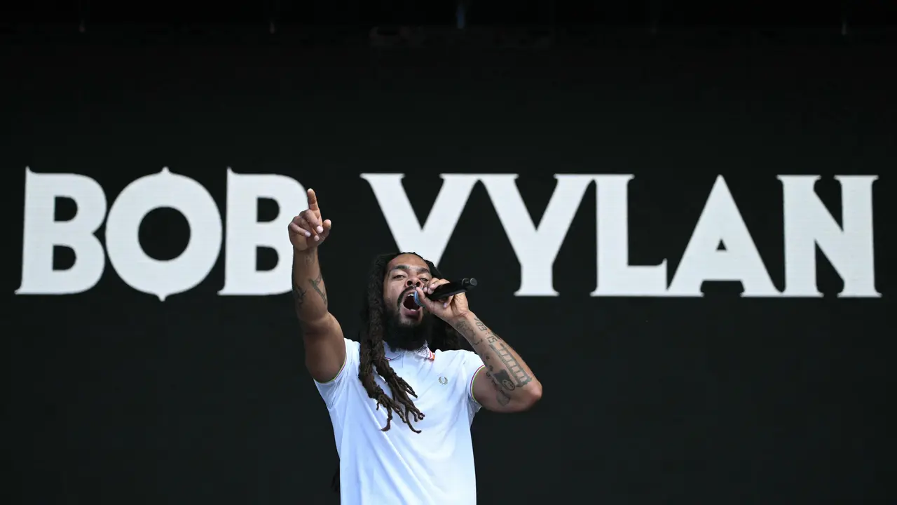 Bob Vylan. (Oli SCARFF / AFP)