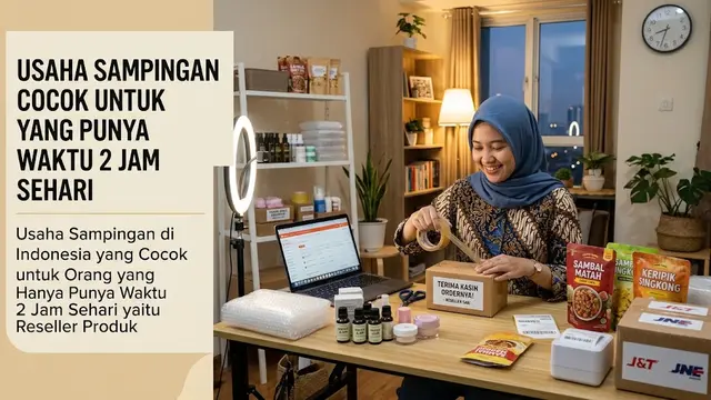 29 Usaha Sampingan yang Cocok untuk Orang yang Hanya Punya Waktu 2 Jam Sehari