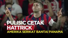 Berita video highlights Amerika Serikat Vs Panam di Kualifikasi Piala Dunia 2022, Christian Pulisic Bawa AS menang 5-1.