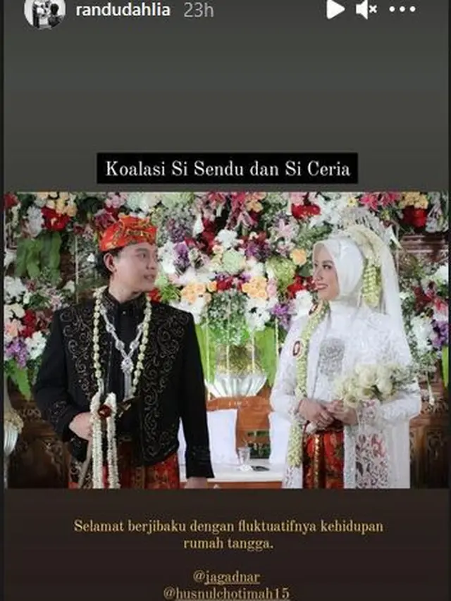 7 Momen Pernikahan Jagad Narendra Anak Bungsu Sujiwo Tejo, Dihadiri Soimah