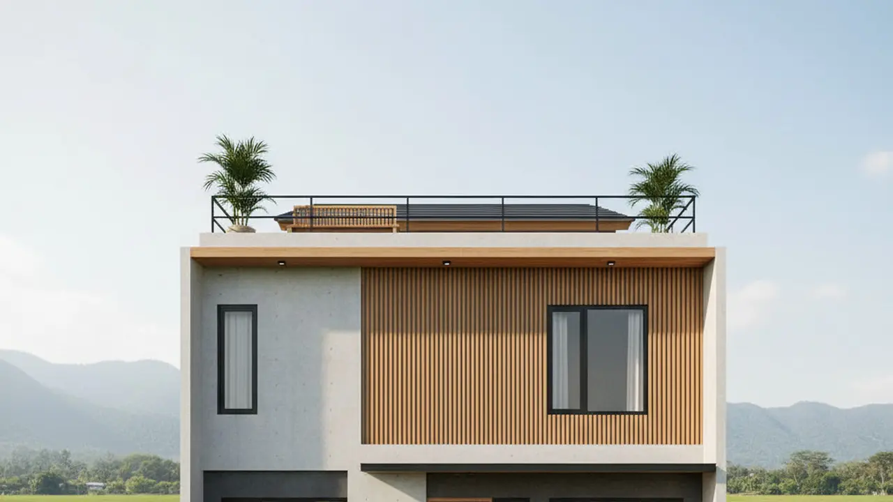 Gambar Desain Rumah Tanpa Genteng